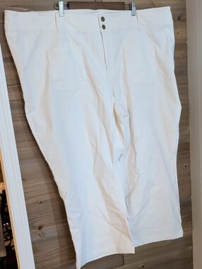 Studio White Men's Casual Drawn-Twill Chinos